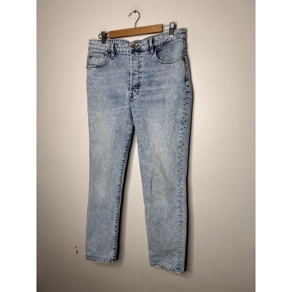 & Denim By H&M Loose Mom Ultra High Waist Ankle Length Jeans Women's Size 12 Y2K - Picture 2 of 9